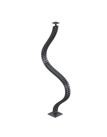 Möbel- Kabelkanal, vertikal, Slim, 9309813, Länge 1.310mm, Kunststoff schwarz - Hettich