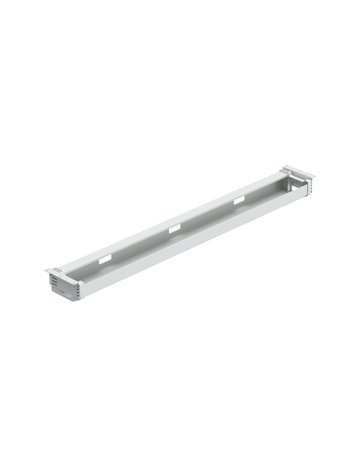 Möbel- Kabelwanne, Tiefe 152, Länge 1.264 9309802, weiß - Hettich