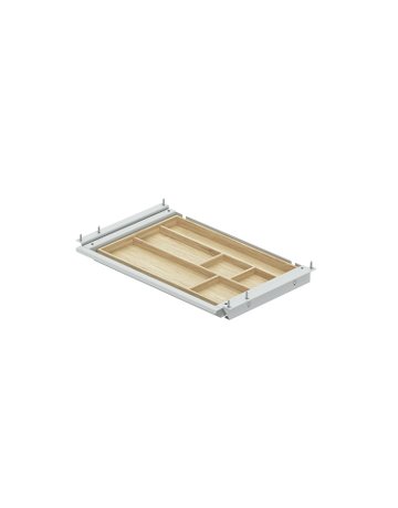 Möbel- Schubkastenset, SN Grip, 9309821, Breite 425mm, Tiefe 265mm, Höhe 39mm, weiß - Hettich