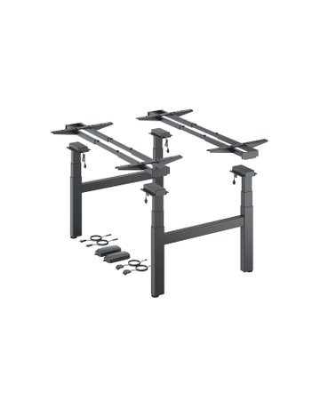 Möbel- Elektro-Tischgestell, 1.200x 2.000mm, Hub 660mm, Steelforce Pro 670 SLS Bench, 9311398 - Hettich