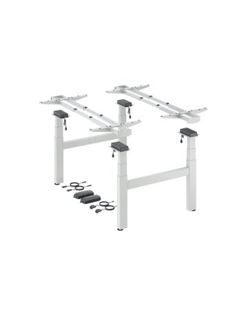 Möbel- Elektro-Tischgestell, 1.200x 2.000mm, Hub 660mm, Steelforce Pro 670 SLS Bench, 9311400 - Hettich