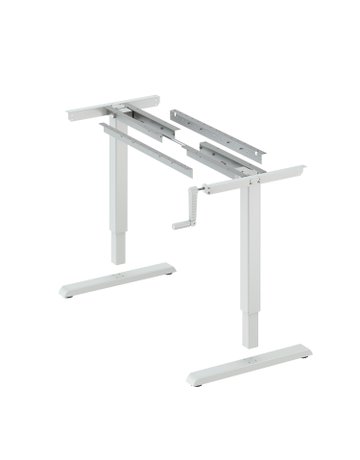 MB-Tischgestell,600x1600mm,Hub 480mm Steelforce Pro 310 HC Slim 9309796,weiß - Hettich