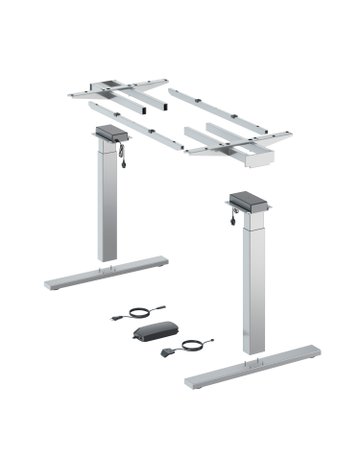 Möbel- Elektro-Tischgestell, 1.200x 2.000mm, Hub 490mm, Steelforce Pro 570 SLS, 9309757 - Hettich