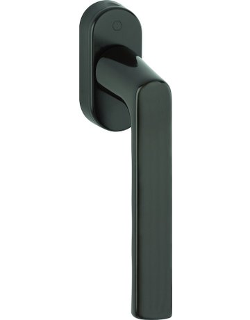 Fenstergriff 0700L/U26 Stand.,ov.,7/32-42,d.br. - HOPPE