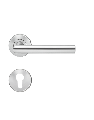 Klipprosetten E/FS 300 PZ FS 9mm Edelstahl matt SlimStyle - Slim Style