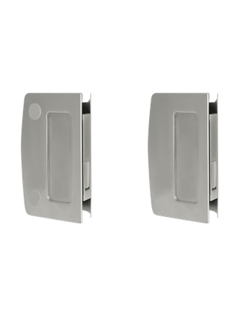 Gegenkasten EGS GVG 60 für Glastür- verriegelung für SchiebetürenNickelmatt - Karcher Design