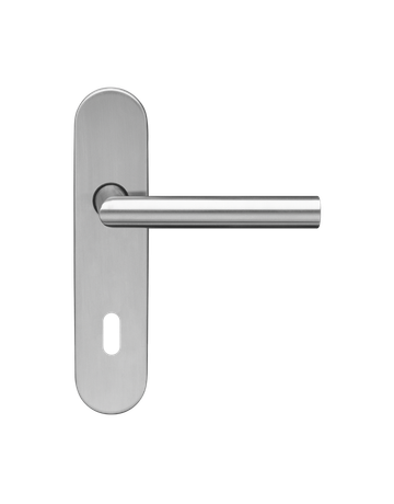 Langschildgarnitur Rhodos EL28A BB 72mm Edelstahl matt 200x40mm TS 27-60mm - Karcher Design