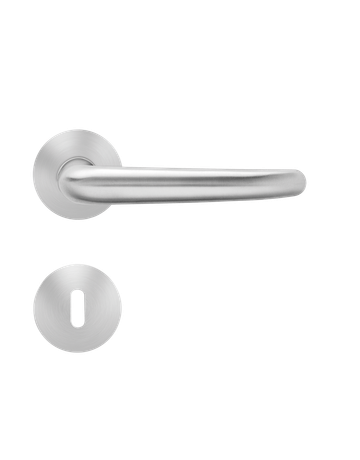 Drücker-Rosettengarnitur Elba EPL22 BB Edelstahl matt TS 39-47mm PlanDesign - Plan Design