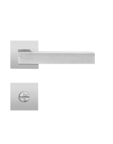 Drücker-Rosettengarnitur Seattle EPL46Q BAD Edelstahl matt TS 39-47mm PlanDesign - Plan Design