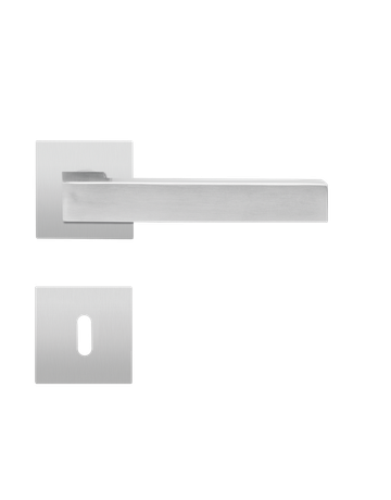 Drücker-Rosettengarnitur Seattle EPL46Q BB Edelstahl matt TS 39-47mm PlanDesign - Plan Design
