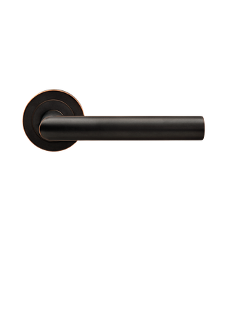 Drücker-Rosettengarnitur Rhodos ER28 OS ohne Schlüsselrosette Antik Bronze Optik - Karcher Design