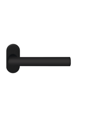 Lochteil Rhodos ER28RMF Links auf Drückerrosette FS 9mm Kosmos schwarz - Karcher Design