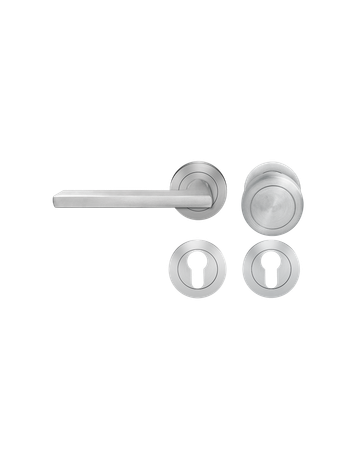 Wechselgarnitur Montana ER54-WG links Edelstahl matt TS 38-48mm - Karcher Design