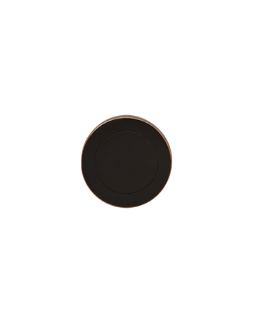 Blindrosette EZ1332 BL blind Ring kantig Antik Bronze Optik - Karcher Design