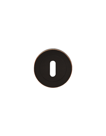 Rosette EZ1332 BB Ring kantig Antik Bronze Optik - Karcher Design