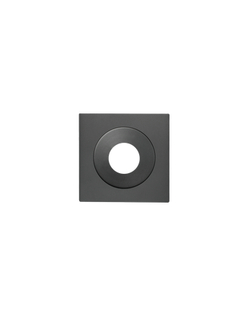 Drückerrosette quatrat. EZ1340 DR Titan grau - Karcher Design