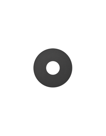Drückerrosette EZ180 DR Ø 55mm Kosmos schwarz PlanDesign - Karcher Design