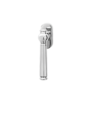 Fenstergriff F2604 links mit 4-fach Rasterung Chrom - Karcher Design