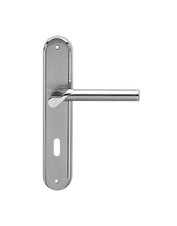 Langschildgarnitur Starlight RL38 BB 72mm Chrom/Nickelmatt TS 30-55mm - Karcher Design