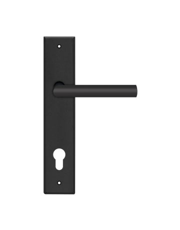 Langschildgarnitur Rhodos RLE28 PZ 92mm Kosmos schwarz TS 30-55mm - Karcher Design