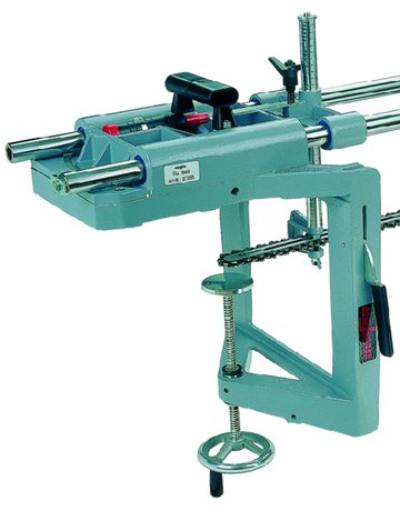 Spanneinrichtung maximale Spannbreite 300 mm (Abb. Spannvorrichtung an SG 400 montiert) - Mafell