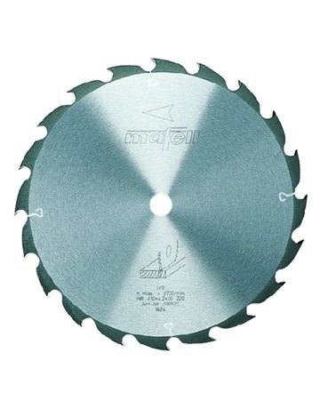 Sägeblatt-HM 410 x 2,5/4,2 x 30 mm, Z 20, WZ, für Längsschnitte in Holz (MKS 165 Ec) - Mafell