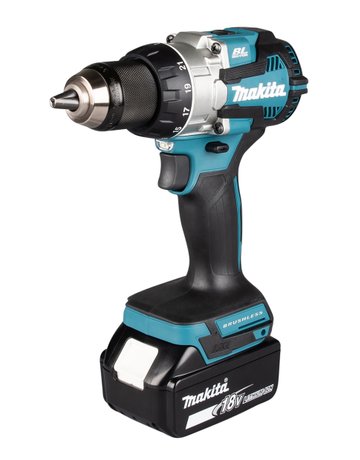 Akku-Bohrschrauber 18V / 5,0 Ah, 2 Akkus + Ladegerät im MAKPAC - Makita