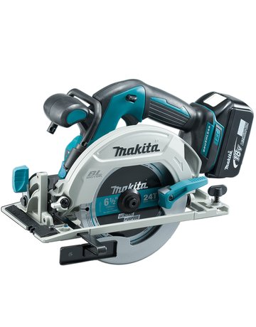 Akku-Handkreissäge 57 mm 18V 5,0Ah, 2 Akkus, Ladegerät, im MAKPAC - Makita