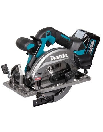 Akku-Handkreissäge 57 mm 40V max. 2,5 Ah, 2 Akkus + Ladegerät - Makita