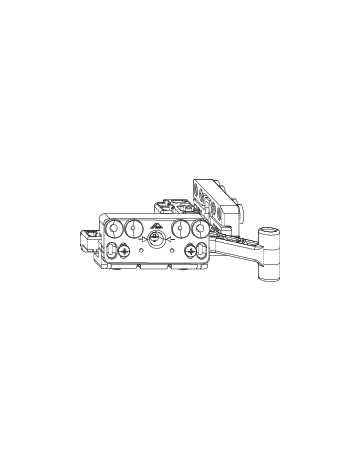 Drehkipp-Bohrlehre, für Eckband K3/100, NT, DIN Links-Rechts, Stahl, verzinkt - Roto