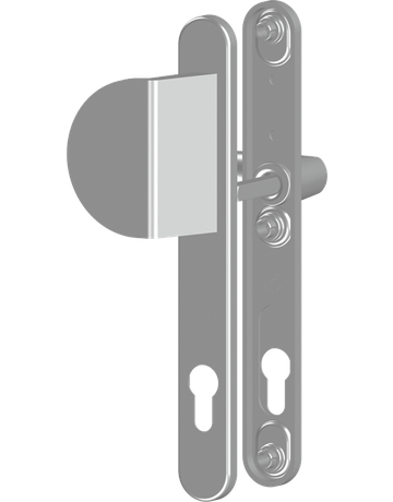 SCHMALSCHILD-WECHSELGR. 92 F9016 RotoLine, Aluminium, silber