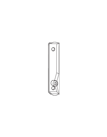 Drehkipp-Niveauschaltsperre, NT, DL, Rahmenteil - Roto