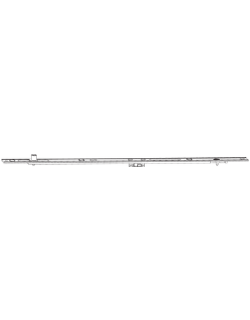 Drehkipp-Mittelverschluss, mehrteilig, Gr. 600, DIN Links-Rechts, NT, Stahl, verzinkt - Roto