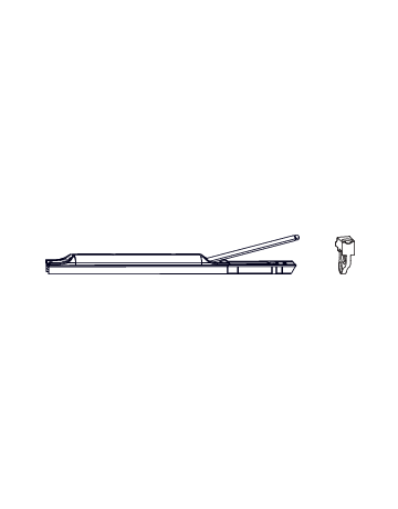 Lastabtragung Rahmenbauteil NT Designo (BA 13) Bandseite DIN Links-Rechts - Roto