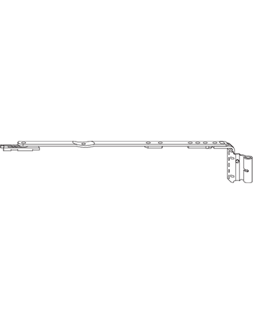 DK-Axerarm, NT, K, Gr. 500, DIN Links, KF 12/20-13 - Roto