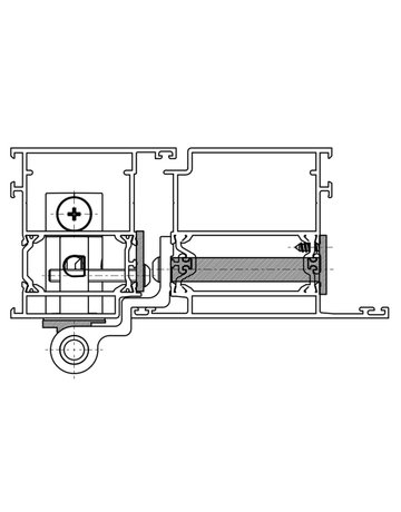 ALPRO Umrüstset RAL 9005 Tiefschwarz (073) - SIMONSWERK