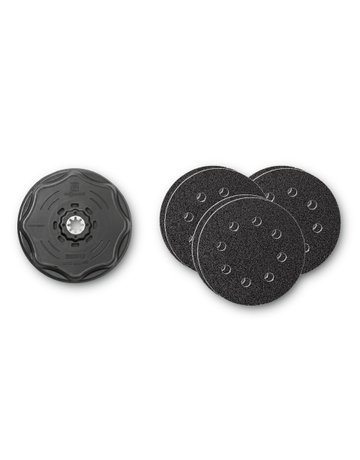 Schleifset rund gelocht, Ø115mm Fein 7-teilig StarlockPlus