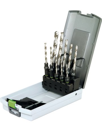 Bohrerkassette HSS D3-10 CE/10x Set à 10Stk. - Festool