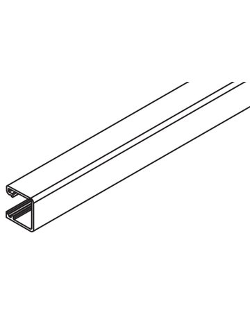 VERTIKALPROFIL ALU L = 6000 MM (ZUM CLIPSEN) 040.3040.600 - Hawa