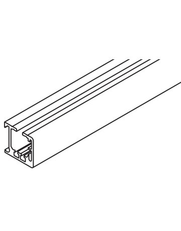 REGAL B 25 LAUFSCHIENE ALU L = 2500 mm (ZUM CLIPSEN) 040.3135.250 - Hawa