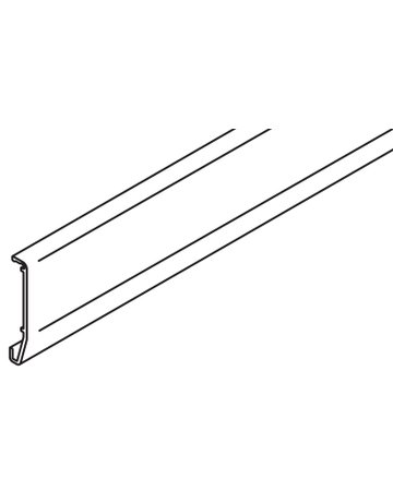 Clipo 26/36 Clip Blende Alu zu Klemmschuh L= 6000 mm - Hawa