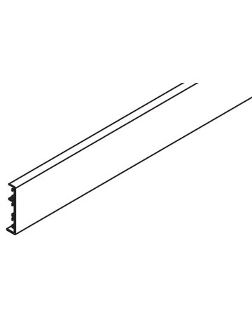 Porta 40 GE Clip-Blende LM eloxiert L = 2000 mm - Hawa