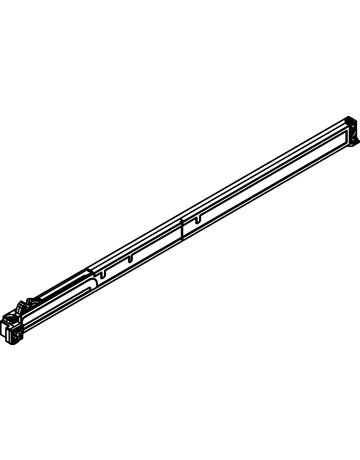 Dämpfeinzug, links, bis 80 kg - Hawa