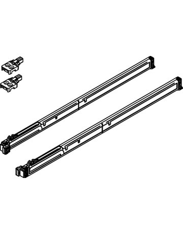 Dämpfeinzug Combino 65 H FS ol 50-65 kg, 2 Stück - Hawa