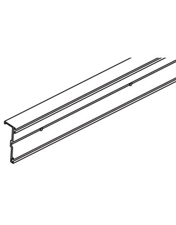 Porta 100 Festglashalterprofil Alu L = 6000 mm - Hawa