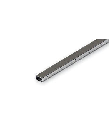 Porta Einfachlaufschiene Alu eloxiert L = 6000 mm - Hawa