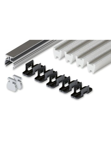 Adapto 80 Einbetonierprofil 4000mm ohne Festverglasung Set für Junior 80 - Hawa