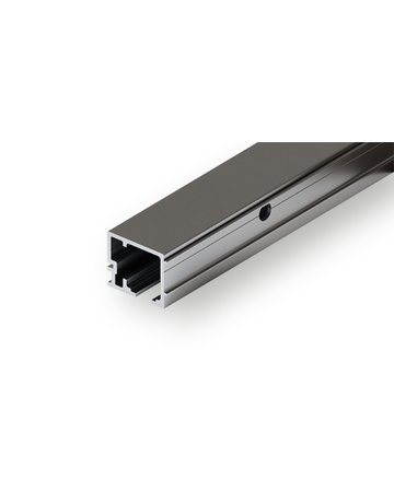 Laufschiene Junior 80/100, Wandmontage Aluminium, eloxiert, gelocht, L= 4000 mm - Hawa