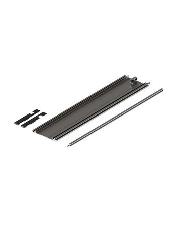 Connector oben 110 mm, L=500 mm für zwei Dreh-Einschiebetüren - Hawa