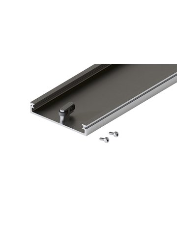 Connector unten 110 mm, L=500 mm für zwei Dreh-Einschiebetüren - Hawa